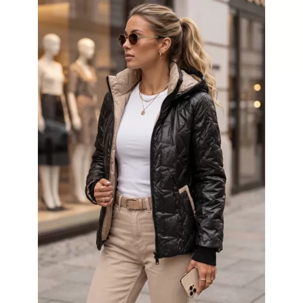  Ženska jakna DSTREET TY5803 CRNA 