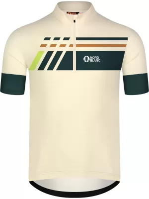 Muški biciklistički dres NORDBLANC STEER NBSMF8080 BEŽ