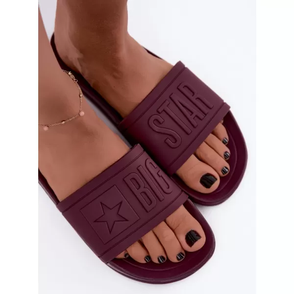  Ženske papuče BIG STAR SHOES UU274070 NIJANSE SMEĐE I BEŽ 