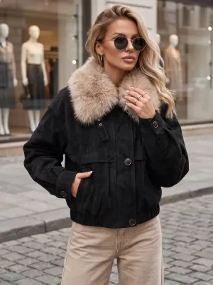 Ženska jakna DSTREET TY5695 CRNA