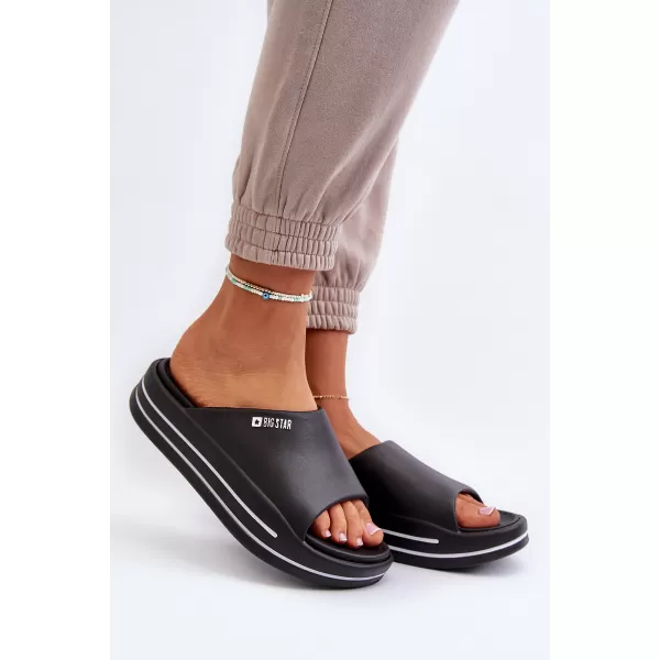  Ženske papuče BIG STAR SHOES NN274A037 CRNA 