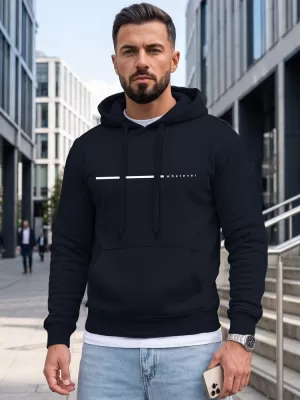 Muški sweatshirt DSTREET NX5128BX-25-09 TAMNOPLAVA