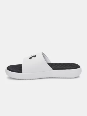 Muške papuče UNDER ARMOUR IGNITE PRO 8 FIX 6010383-100 BIJELA
