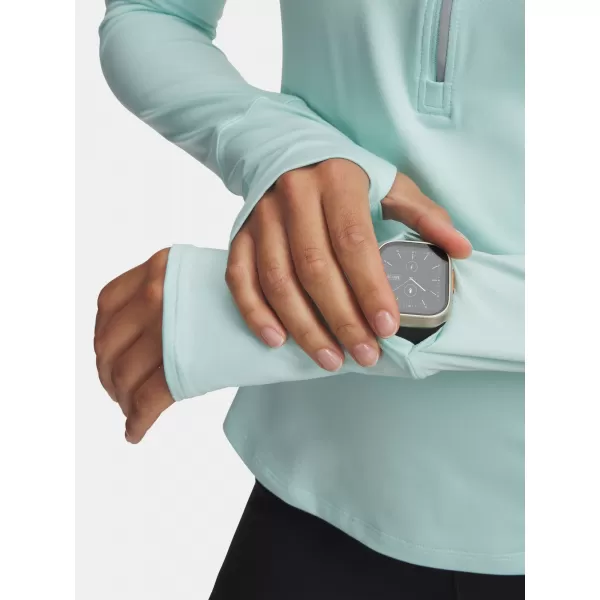  Ženska majica kratkih rukava UNDER ARMOUR UA LAUNCH PRO HALF ZIP 1379349-703 ZELENA 