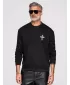 Muški sweatshirt OMBRE OM-SSNZ-0271 CRNA