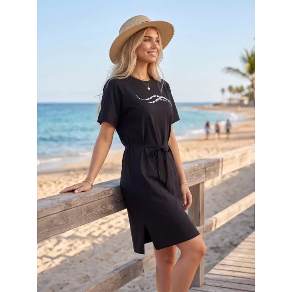  Haljina ALTISPORT ALW001816 CRNO-BIJELO 