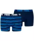 Muške bokserice PUMA MEN EVERYDAY HERITAGE STRIPE BOXER 93832601 PLAVA