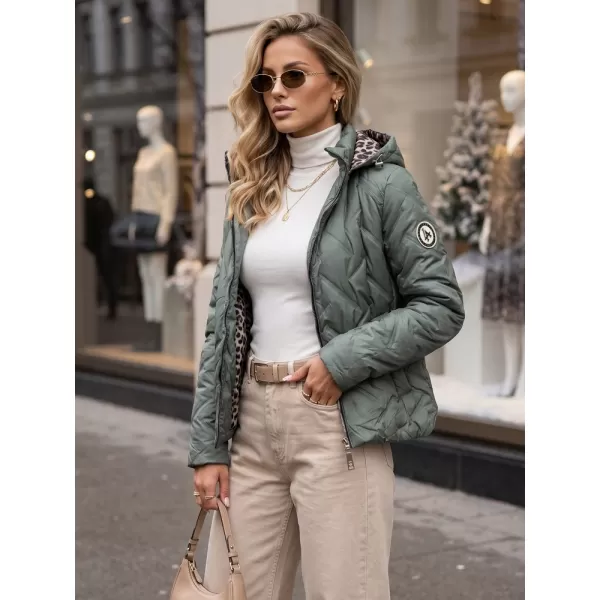  Ženska jakna DSTREET TY5775 ZELENA 