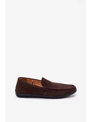 Muške mokasine BIG STAR SHOES TT174202 SMEĐA/BEŽ