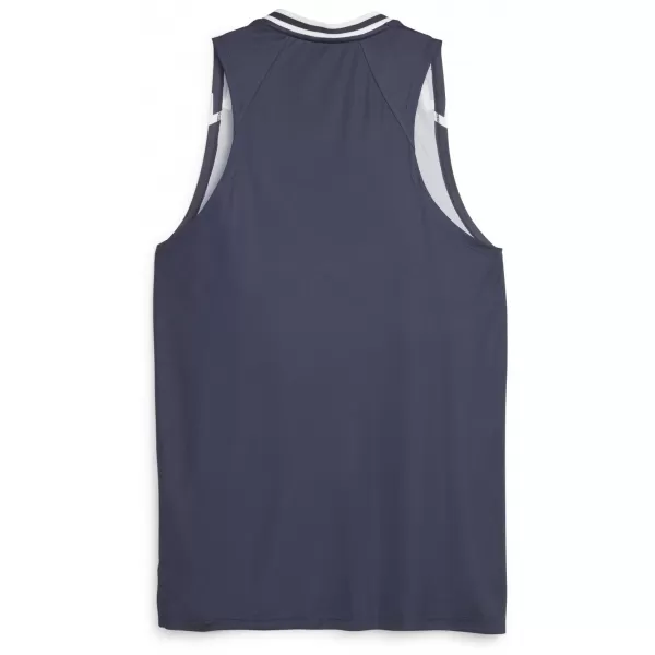  Muški dres PUMA HOOPS TEAM GAME JERSEY 676628-03 PUMA MORNARICA 