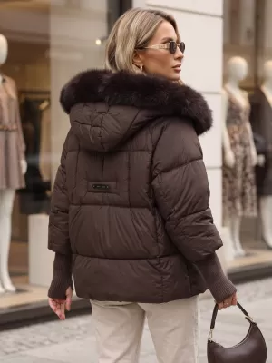 Ženska jakna DSTREET TY5743 LJUBIČASTA