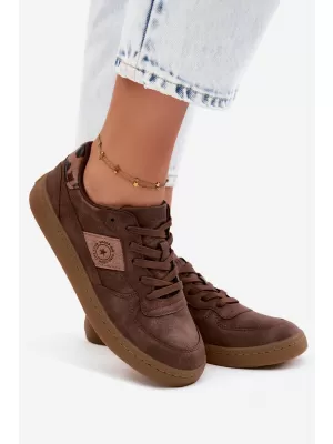 Ženske tenisice BIG STAR SHOES UU274017 SMEĐA/BEŽ