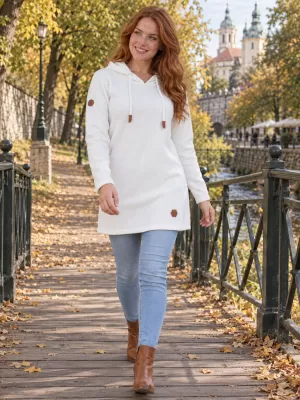 Ženski sweatshirt ALTISPORT INA BIJELA