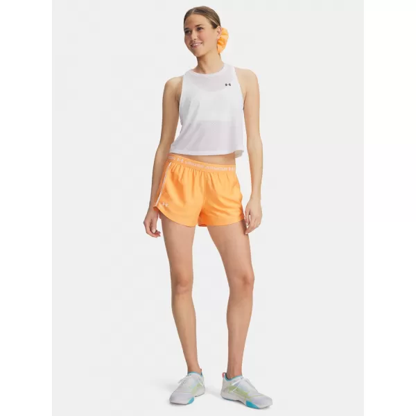  Ženske kratke hlače UNDER ARMOUR TECH PLAY UP SHORTS 1389882-870 NARANČASTA 