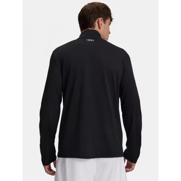  Muška majica kratkih rukava UNDER ARMOUR UA TECH TAPING 1/2 ZIP 6012357-001 CRNA 