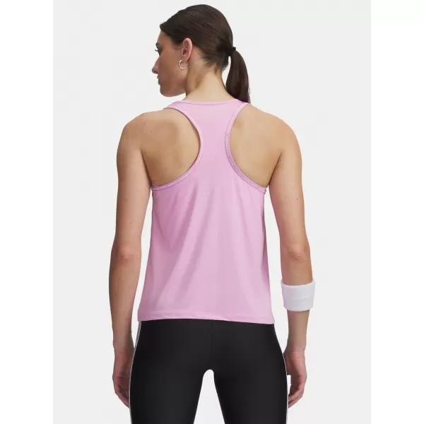  Ženska majica bez rukava UNDER ARMOUR TECH KNOCKOUT TANK 1389851-669 RUŽIČASTA 