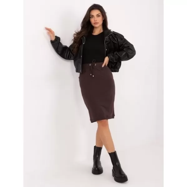  Ženska suknja BASIC FEEL GOOD RV-SD-4793-1.32 TAMNO SMEĐA 