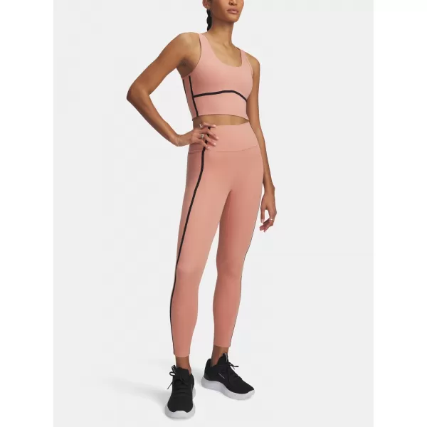  Ženske tajice UNDER ARMOUR MERIDIAN PIPED ANKLE LEG 6005411-696 RUŽIČASTA 