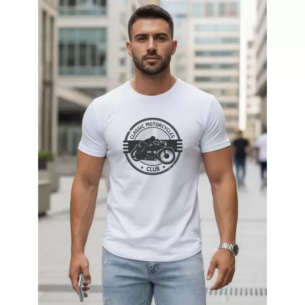  Muška majica kratkih rukava DSTREET NX5088R BIJELA 