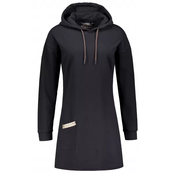  Ženski sweatshirt ALTISPORT IVIE CRNA 