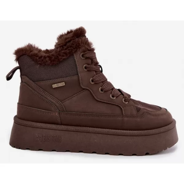  Ženske cipele BIG STAR SHOES UU274168 SMEĐE/BEŽ SJENE 