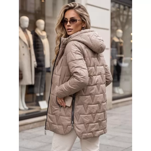  Ženska jakna DSTREET TY5793 KARAMELA 
