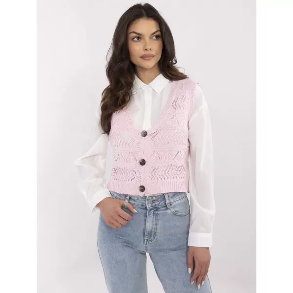  Ženski pulover SUBLEVEL D93076J90849A JARKO RUŽIČASTA 