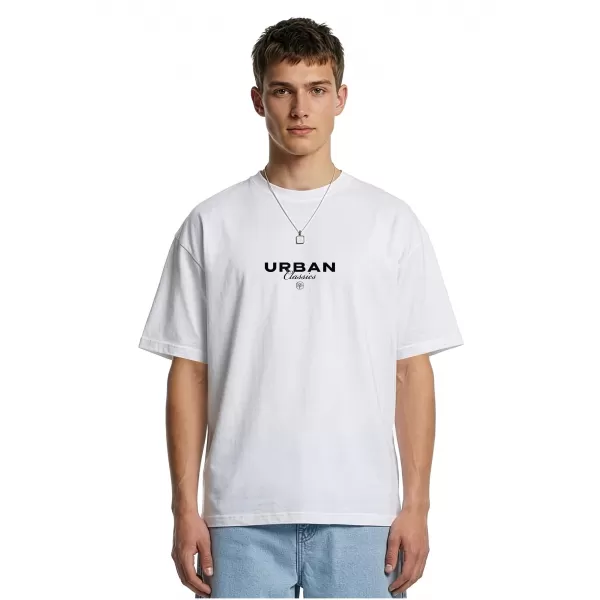 Muška majica kratkih rukava URBAN CLASSICS TB8665 BIJELA 