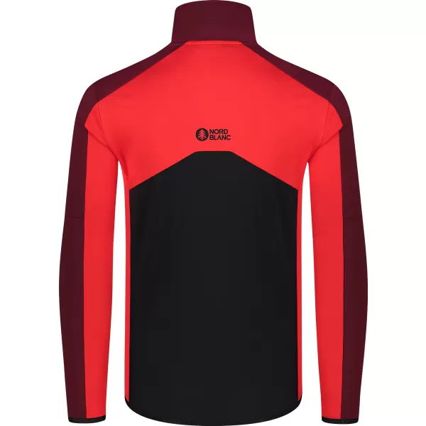  Muški powerfleece duks NORDBLANC CUSP NBSFM8334 CRVENA 