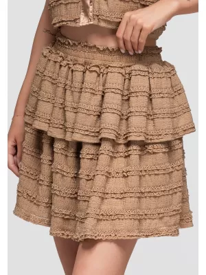 Ženska suknja OMBRE OW-GL-E0014 TUPE