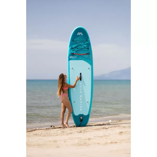  Daska za veslanje AQUA MARINA Breeze 910 SREBRNO DRVO 