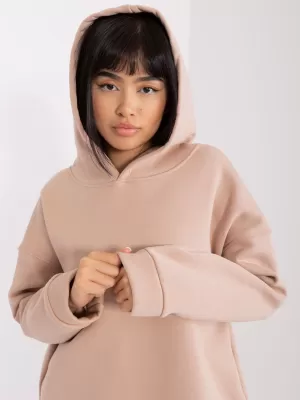 Ženski sweatshirt BASIC FEEL GOOD RV-BL-8042.00P TAMNO BEŽ