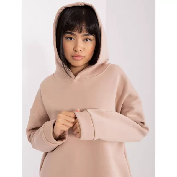  Ženski sweatshirt BASIC FEEL GOOD RV-BL-8042.00P TAMNO BEŽ 