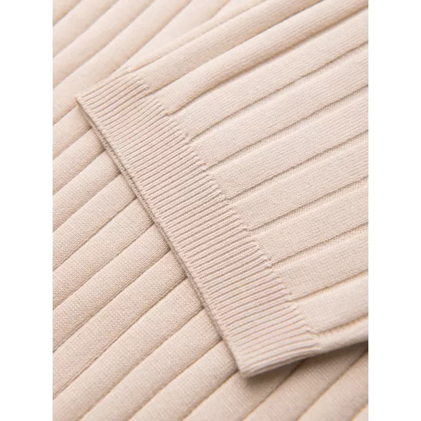  Muška majica s kragnom OMBRE OM-POSS-0169 BEŽ 