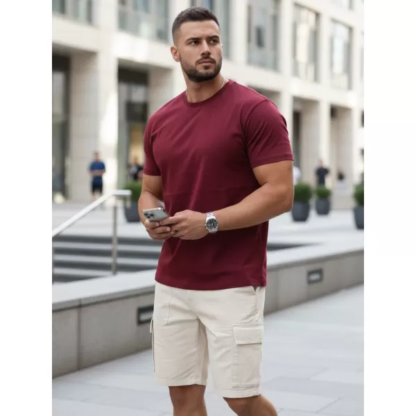  Muška majica kratkih rukava DSTREET RX5677 KLARET 