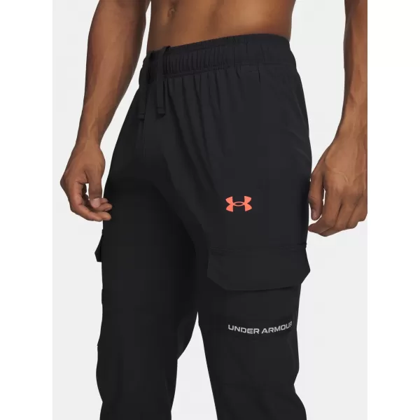  Muške sportske hlače UNDER ARMOUR TECH UTILITY WOVEN PANT 6004966-003 CRNA 