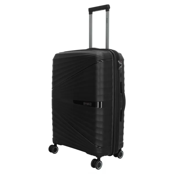  Kofer od školjke BEAGLES TRAVEL M 25138 CRNA 