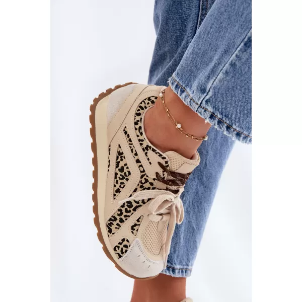  Ženske tenisice BIG STAR SHOES TT274549 BEŽ 