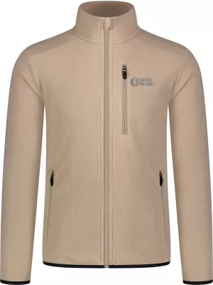 Muški lagani sweatshirt od flisa NORDBLANC QUARRY NBSFM8372 BEŽ