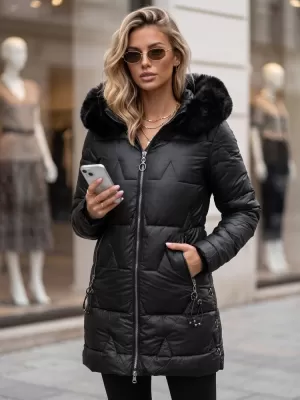 Ženska jakna DSTREET TY5738 CRNA