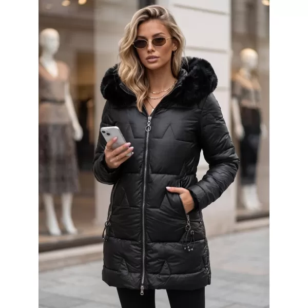  Ženska jakna DSTREET TY5738 CRNA 