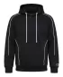 Muški sweatshirt OMBRE B1721 CRNA