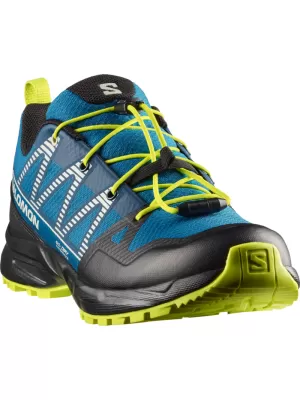 Dječje cipele SALOMON OUTSCAPE WATERPROOF L49212500 MYKONOS PLAVO/CRNO/KISELO VAPNO