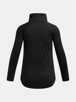 Majica za djevojčice UNDER ARMOUR UA TECH WORDMARK HZ 6004979-001 CRNA