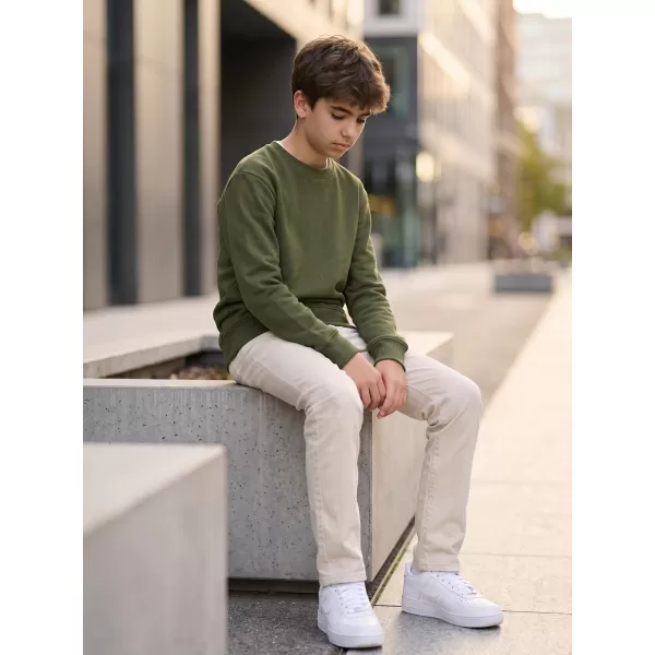  Dječji sweatshirt MALFINI CREW 427 VOJNOG 