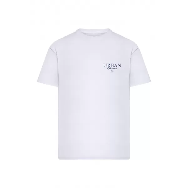  Muška majica kratkih rukava URBAN CLASSICS TB8755 BIJELA 