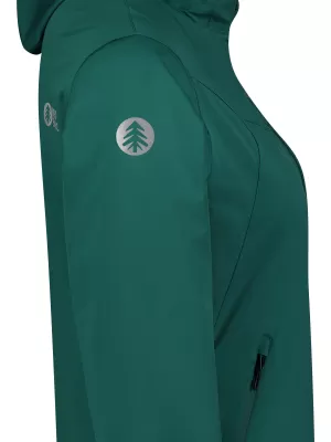 Ženska softshell jakna NORDBLANC OUTLAND NBSSL8324 ZELENA