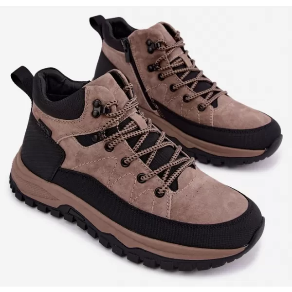  Muške zimske čizme BIG STAR SHOES UU174247 BEŽ 