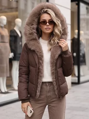 Ženska jakna DSTREET TY6104 SMEĐA