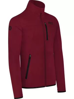 Muški powerfleece duks NORDBLANC MORASS NBSFM8335 TAMNOCRVENA